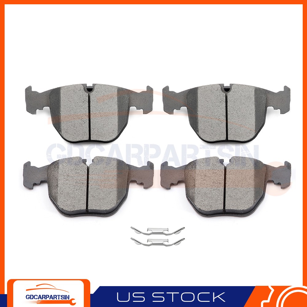 4pcs Front Ceramic Brake Pads For 2001-2003 BMW 530i 00 01 02 03 04 05 06 BMW X5