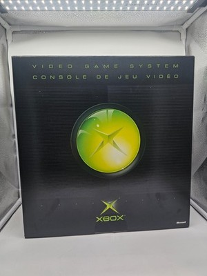 Microsoft Xbox Launch Edition 8GB Home Console - Black With Box & Foam!