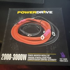 PowerDrive Installation Kit for 2000-3000 Watt Power Inverter