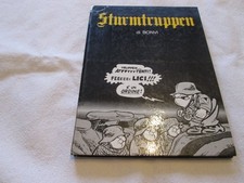 Rarität STURMTRUPPEN Italienisches Hardcover schwarz Weiß die Zeitungs Strips