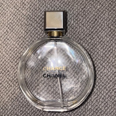 Leere Flasche Chanel Chance 100ml