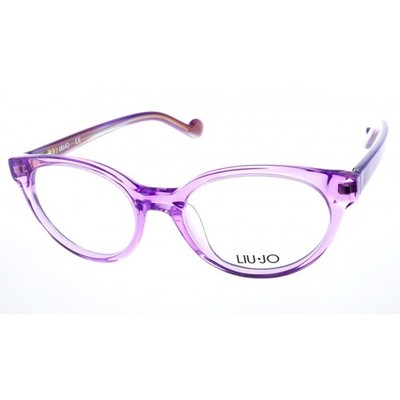 LIU°JO Brille Herren Damen  Lila Rund LJ 3601 Kunststoff
