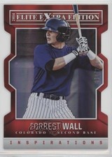 2014 Panini Elite Extra Edition Inspirations Die-Cut 40/200 Forrest Wall #5 sh7