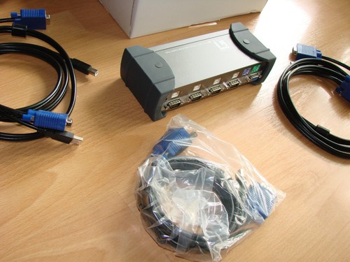KVM USB 4 ports Level One KVM-0407 - Photo 6/10