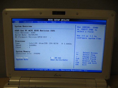 ASUS Eee PC 1000H 10", Intel Atom N270, 1.6GHz, 2GB RAM
