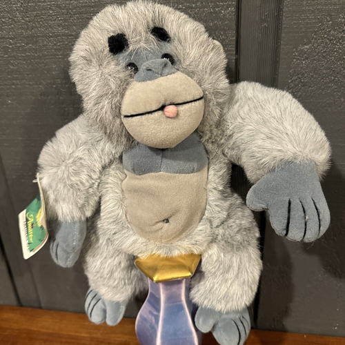 Vintage Ape Plush AnimalToy Grey ABADABA APE AWARE 10" 1986 Joe Ware - Picture 3 of 10