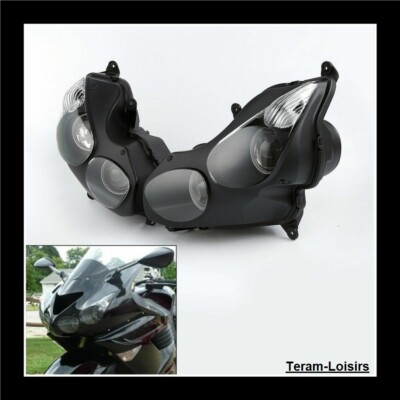 Headlight Lens For Kawasaki ZX 14 R / ZZR 1400 From 2006 To 2011