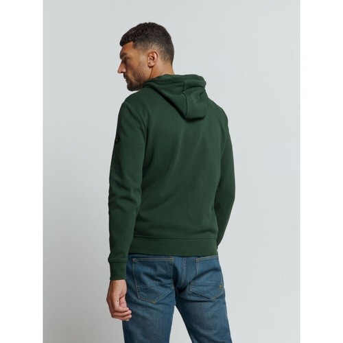No Excess Herren Sweat Jacke Sweatweste grün 25100907 052 dark green - Bild 3 von 7