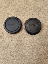 CANON CAMERA BODY/REAR LENS CAP SET NEW 