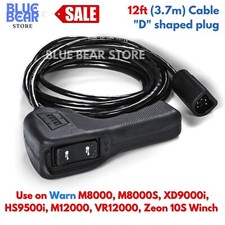 Truck Winch Remote Controller 12 Cable For Warn M8000 Hs9500 M12000 Zeon 10s