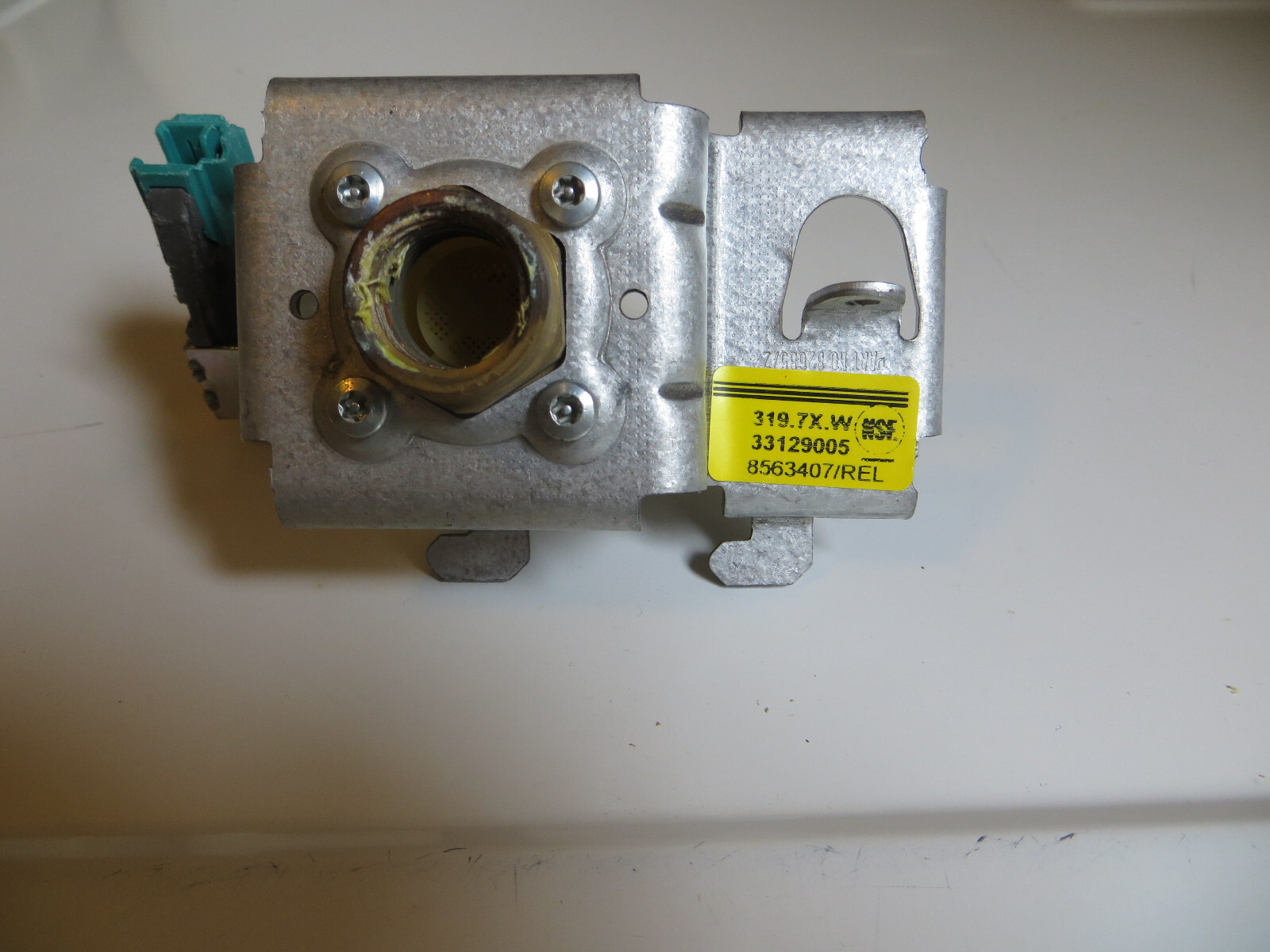 KitchenAid Whirlpool Dishwasher Water Inlet Valve 33129007 8563407 REL Replacement-image
