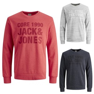 JACK&JONES Hombre Sudadera Jersey Cuello