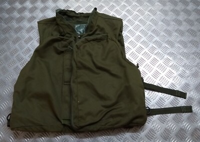 AFV Crewman Waistcoat, Olive Green / British Army DPM