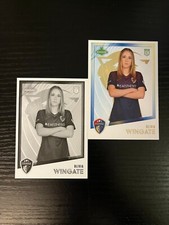 BLACK WHITE, base Olivia Wingate rookie card RC 2023 Parkside NWSL VOL I