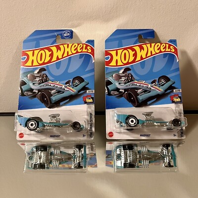Hot Wheels Madfast Treasure Hunt 2 Pack, International & US Release