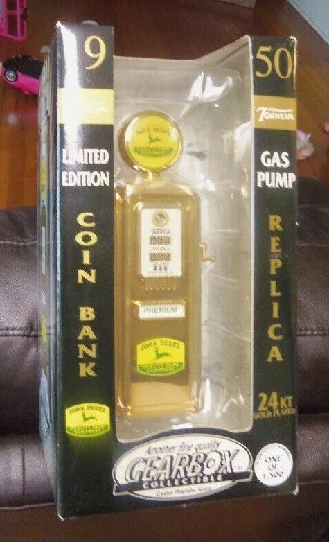 Vtg John Deere Gas Pump Bank 1950 replica Ltd to 1500 TOKHEIM Gearbox 24k GP NIB - Image 2 of 4
