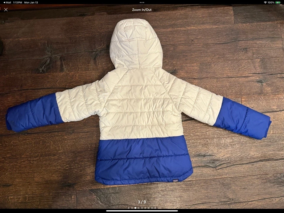 Patagonia Pine Grove Chaqueta Niños M (Talla 10) Foto 3 de 4