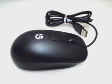 HP MOUSE OPTICLE USB WIRED 3 Button SCROLL 674316001 CLEANED TESTED PC COMPUTER