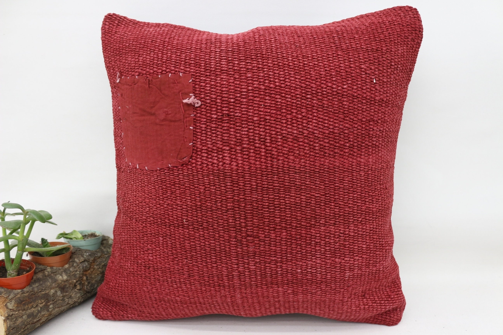 Turkish Pillow, Vintage Kilim Pillow, 16