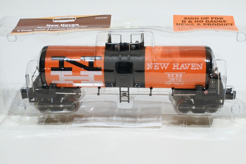 Menards O Gauge Trains O Gauge Tank Car NEW HAVEN New eBay