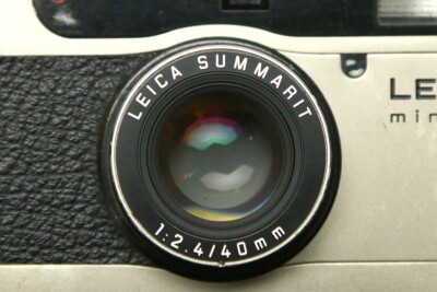Leica minilux SUMMARIT 40mm F2.4 35mm Compact film camera