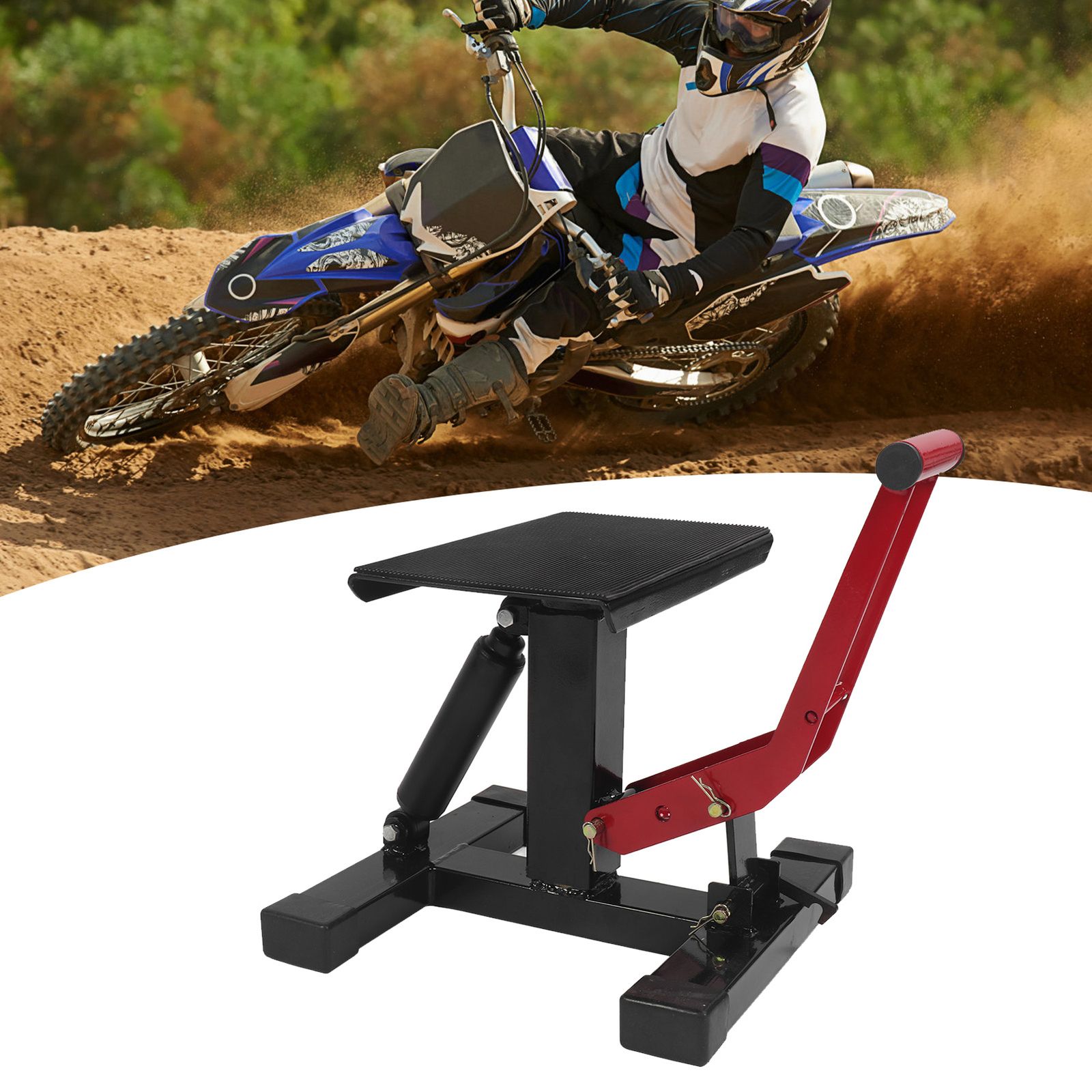 400KG Motorcycle Scissor Lift Bike ATVs Repair Stand Motorbike Jack Table Bench eBay