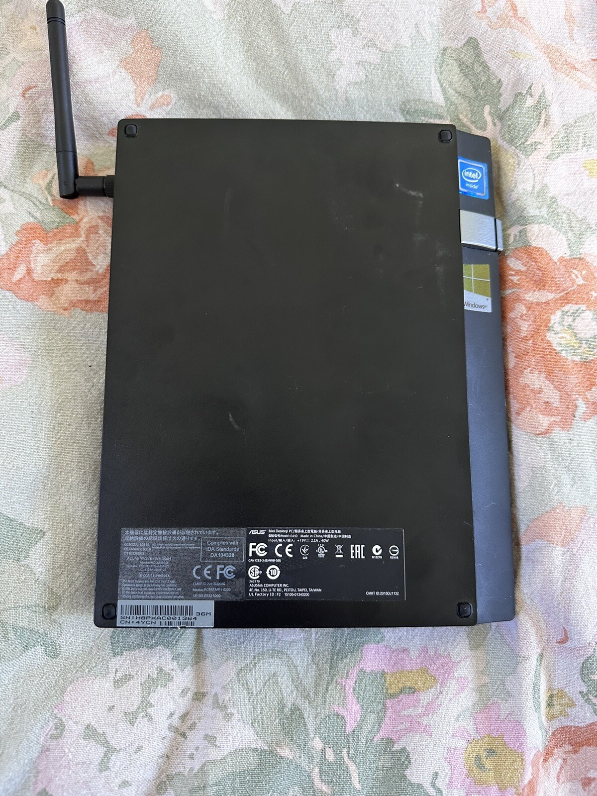 ASUS E410B0725 N3150 2 GB RAM 32GB SSD Windows 10 Mini PC Desktop eBay