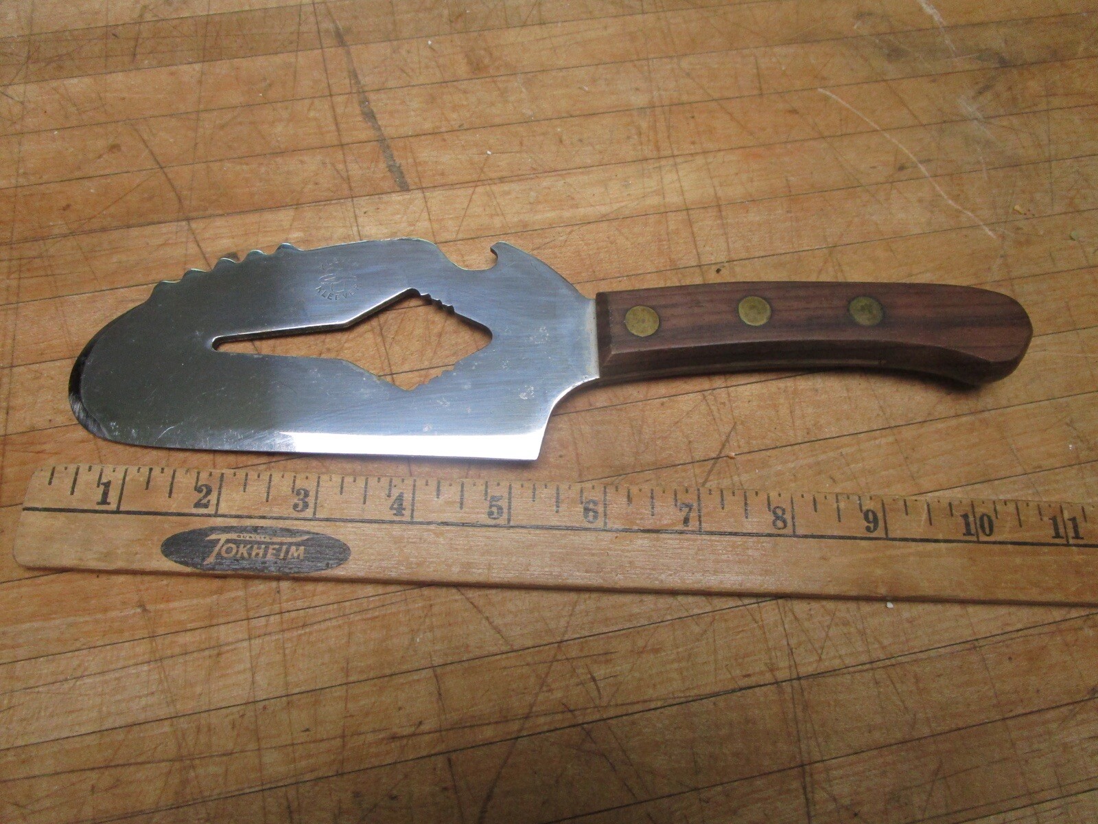 Vintage Klever Kleever Meat Cleaver Tenderizer Bottle Opener Kitchen