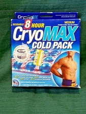Cryo-Max Cold Pack ''1 Count, 12 x 6 Medium'', with comfort wrap.