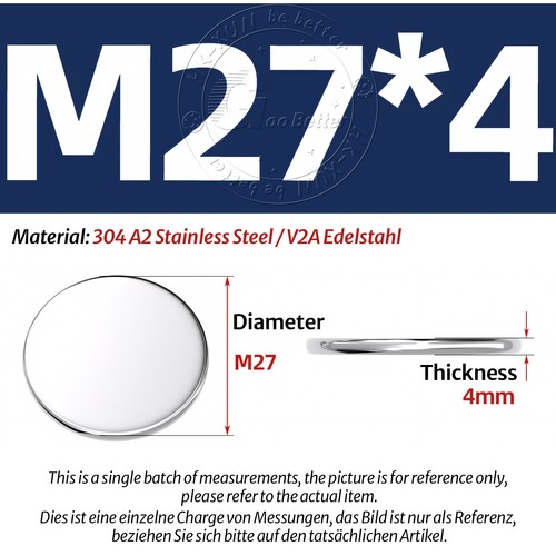 1mm - 5mm Thick A2 STAINLESS STEEL Blank DISCS Ø 6mm - 80mm Metal Flat Circle - Picture 122 of 230