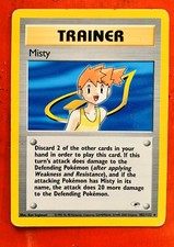 Lotto Carte Pokemon  GYM HEROES UNLIMITED MISTY NONHOLO 102/132
