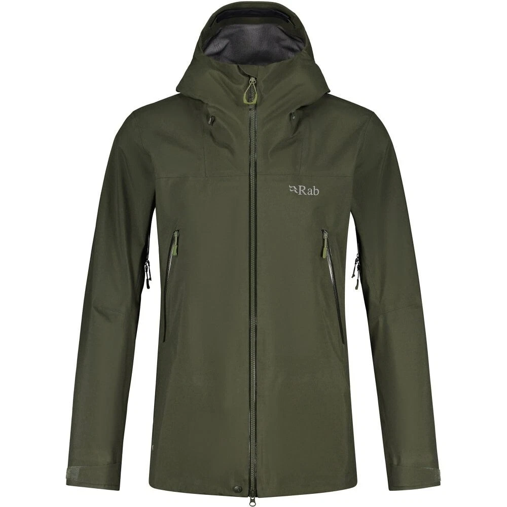 Green store waterproof jacket