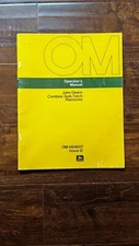 John Deere Combine Quik-Tatch Platforms Operators Manual OM-H84607