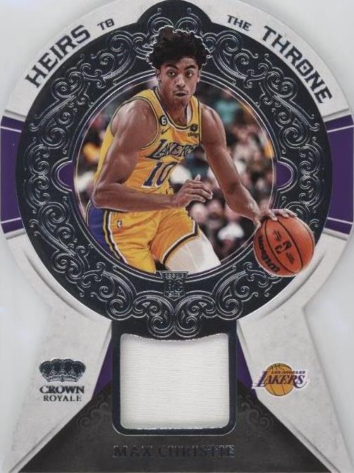 2022-23 Panini Crown Royale - Max Christie #HT-MCL - 1 of 2