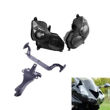 Front Headlight & Mirror Fairing Bracket Fit For Kawasaki Ninja ZX14R 2012-2024