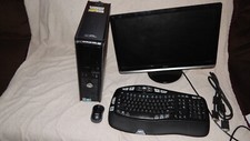Dell Windows 10 Desktop Computer Core 2 Duo 4GB Ram DVD Monitor Keyboard
