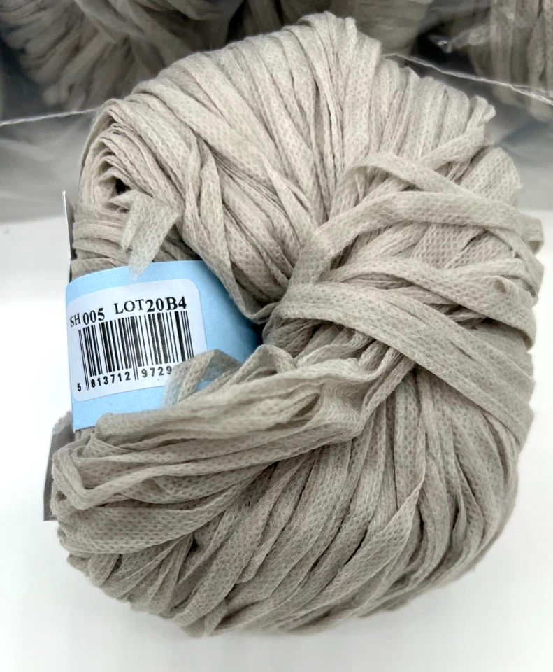 R2 ROWAN CINTA DE PAPEL HILO 100% NYLON - Gris Claro/Gris - 10 HILOS Foto 2 de 3