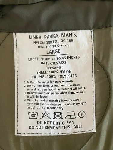 Fishtail Parka M51 Mil-Tec mit Winterfellkapuze neuwertig Gr. L / 56-58 - Bild 7 von 7