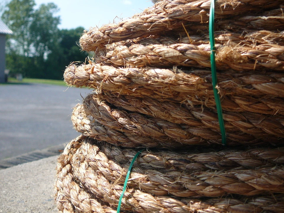 内战重演营地/帐篷正品马尼拉麻绳 100 英尺天然棕色 — 第 2/2 张图片