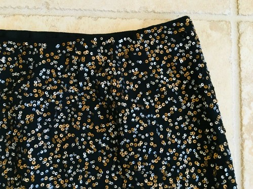 HALOGEN sequin skirt size 2 - Picture 2 of 4