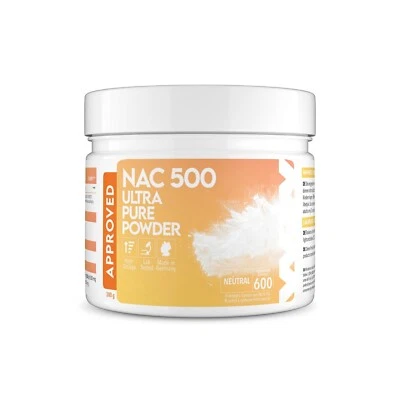 WFN Approved NAC Pulver 300g - N-Acetyl-L-Cystein - Geschmacksneutral