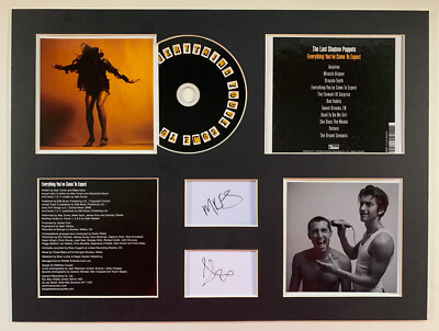 THE LAST SHADOW PUPPETS- Signed- EVERYTHING YOU'VE COME TO EXPECT - Album Deluxe