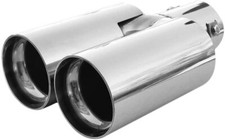 Auspuffblende Endrohr Edelstahl Rund Chrom Für MG Für Rover Für Mini Cooper