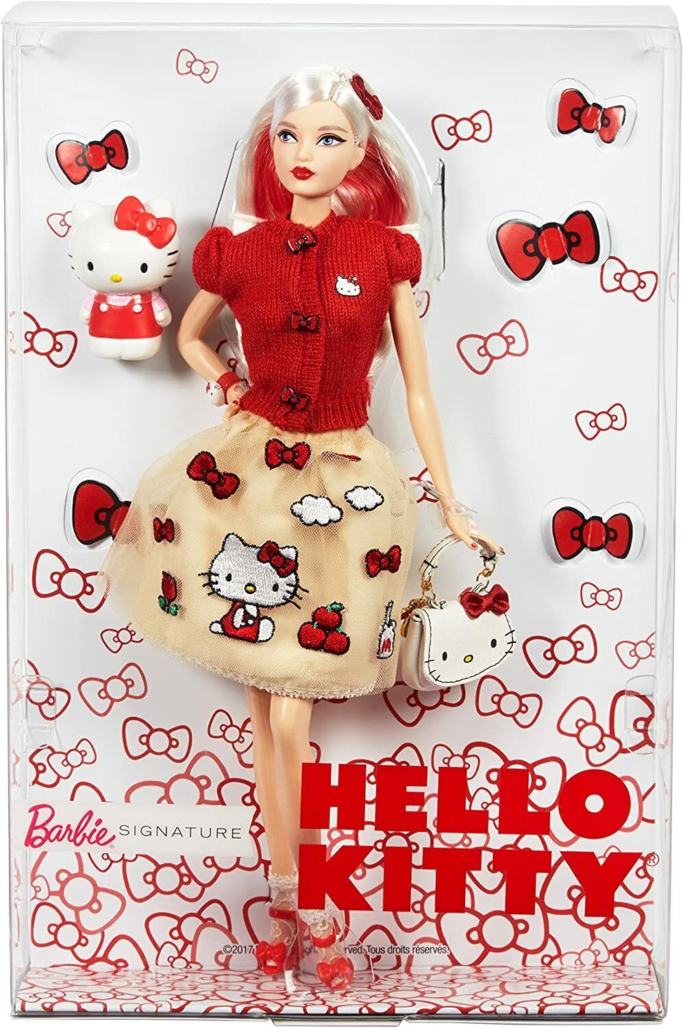 Kit Vestido Roupa Barbie Hello Kitty Original Oficial Mattel