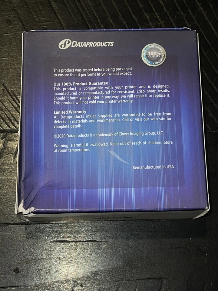 Dataproducts HP 61 Black / Tri-color Remanufactured Ink Cartridge - Image 3 of 4