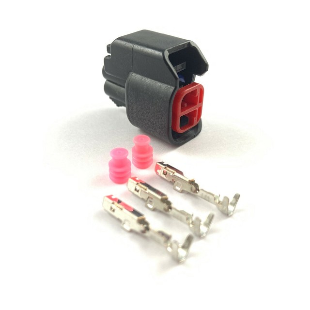6x Bosch EV6 EV14 USCAR 2Pin Fuel Injector Connector Plug Clip ID1000 ID1200 eBay