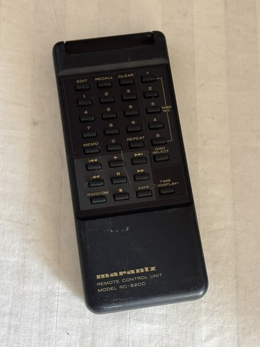 GENUINE MARANTZ RC-52CC CD CHANGER REMOTE - CC-52