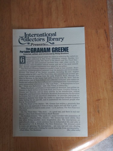 "Vintage International Collectors Library The Portable Graham Greene Leather - Picture 3 of 8