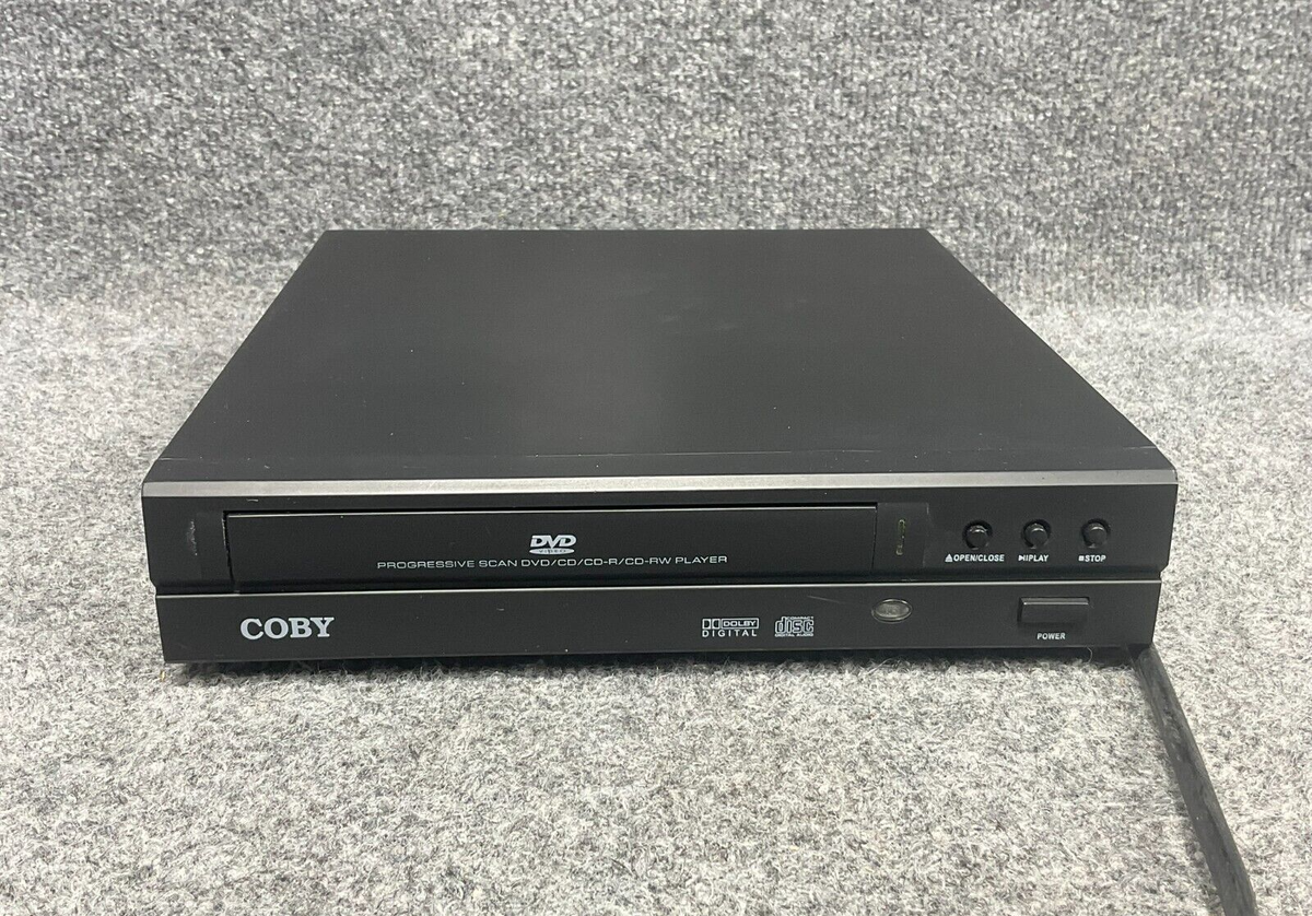 Coby DVD-224 Player 🎬 – Super Slim Progressive Scan – Compact