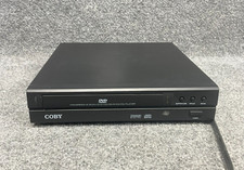 Coby DVD-224 Super Slim Progressive Scan DVD Player Black Used